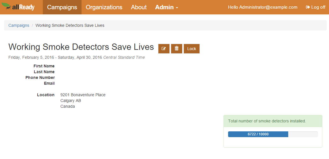 HTBox's AllReady Application